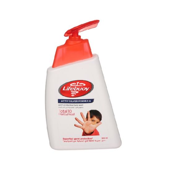 Picture of Lifebuoy Hand Wash Total 10 Activ Silver Formula 500ml