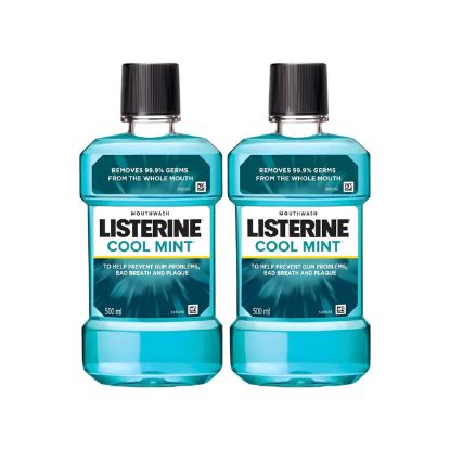 Picture of Listerine Mouthwash Cool Mint 2x500ml