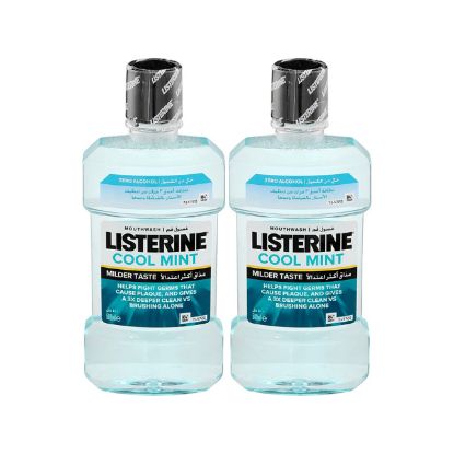 Picture of Listerine Mouthwash Zero Mild Mint 2x500ml