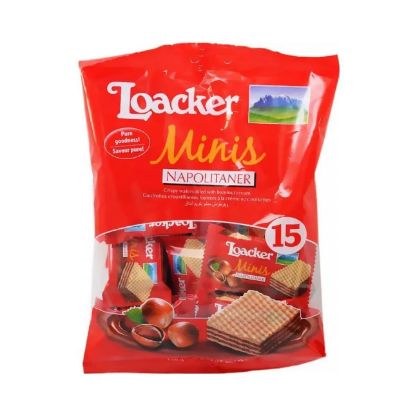 Picture of Loacker Minis Napolitaner Wafer 150gm