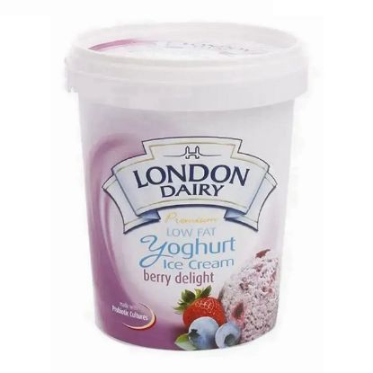 Picture of London Dairy Ice Cream Low Fat Yoghurt Berry Delight 500ml