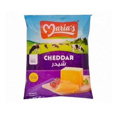 Picture of Maria's Cheese Cheddar Grated 150gm