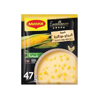 Picture of Maggi Soup Excellence Chicken With Corn 47gm