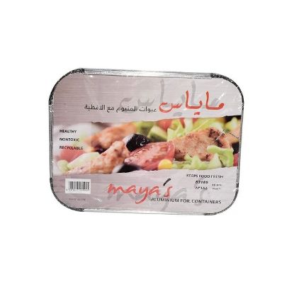 Picture of Maya's Aluminum Foil Containers Xtra-Large 83185 10pc
