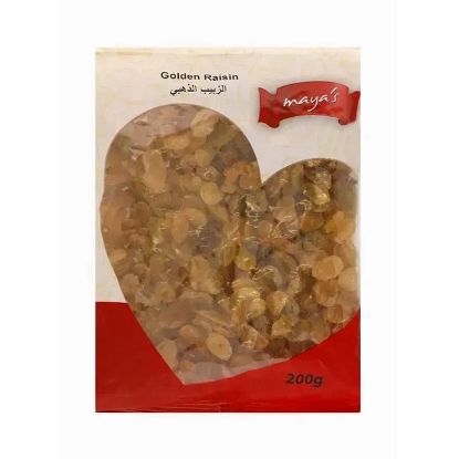 Picture of Maya's Pure & Authentic Raw Golden Raisins 200gm
