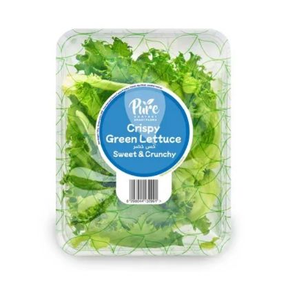 Show details for Pure Harvest Crispy Green Lettuce 100gm Picture of Pure Harvest Crispy Green Lettuce 100gm