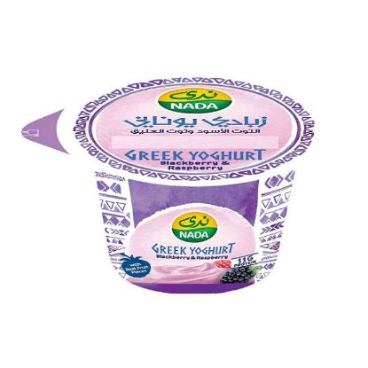 Picture of Nada Greek Yoghurt Blackberry & Raspberry, 160gm