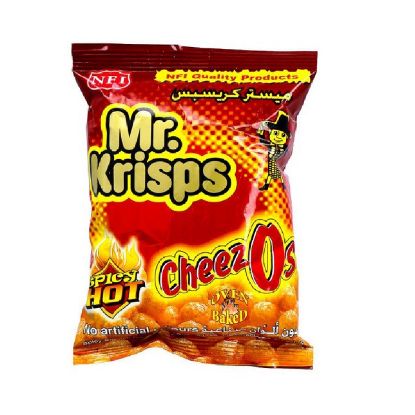 Picture of Mr.Krisps Oven Baked Cheezos Spicy 15Gm