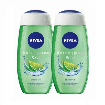 Picture of Nivea Care Shower Lemongrass & Oil 2x250ml