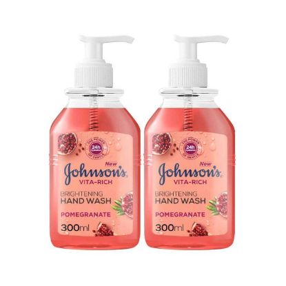 Picture of Johnson Hand Wash Pomegranate 2x300ml