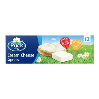 Picture of Puck Cream Cheese Squares 12, 216gm