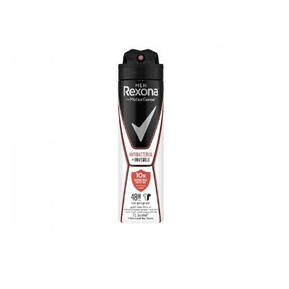 Picture of Rexona Deodorant Antibacterial Invisible Men 150ml