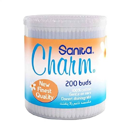 Picture of Sanita Charm Cotton Buds 200's