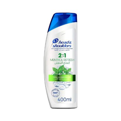 Picture of Head & Shoulders Antidandruff Menthol Shampoo & Conditioner 2In1 400ml