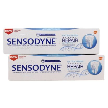 Picture of Sensodyne Toothpaste Advanced Repair & Protect Extra Fresh 2x75ml