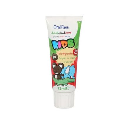 Picture of Oral Face Kids Tooth Paste Apple & Kiwi Flavor 75ml