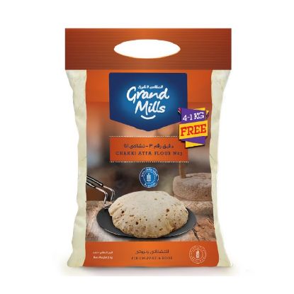 Picture of Grand Mills Chakki Atta 5Kg
