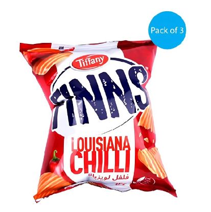 Picture of Tiffany Chips Chilli Finns 3x85gm
