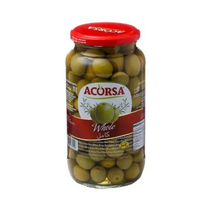 Picture of Acorsa Olives Green Plain Jar 575gm