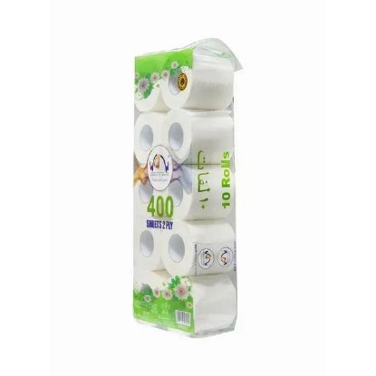 Picture of Wow Toilet Roll 400 Sheets 10's