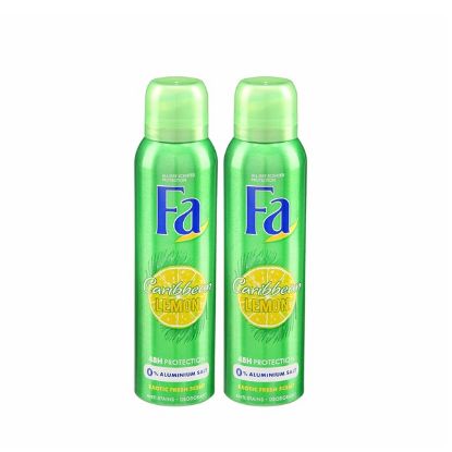 Picture of Fa Deodorant Spray Caribbean Lemon (2x150ml)