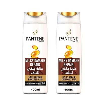 Picture of Pantene Shampoo Milky Damage Repair 2x400ml