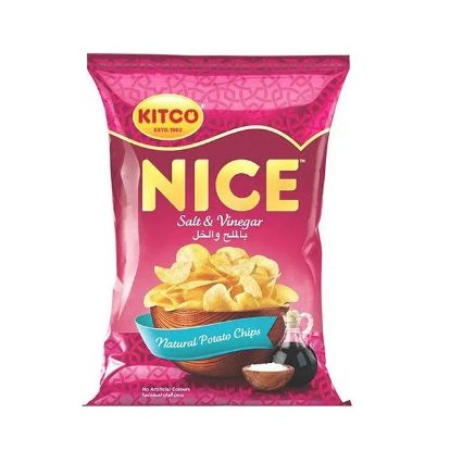 Picture of Kitco Nice Natural Potato Chips Salt & Vinegar 170gm
