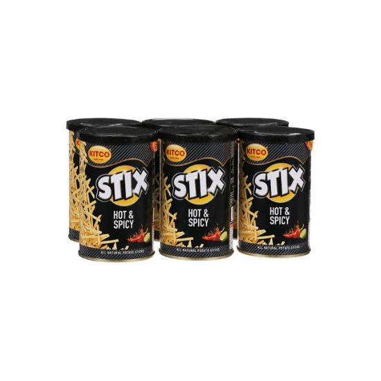 Picture of Kitco Potato Stix Hot & Spicy 6x40gm