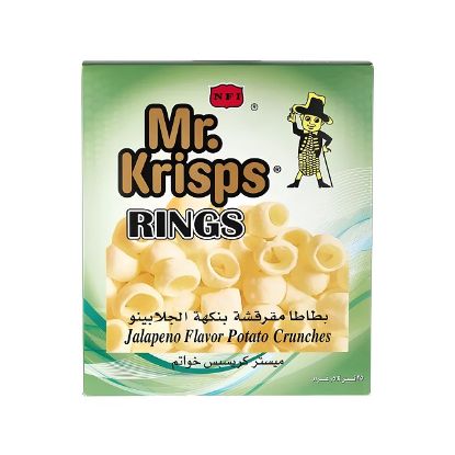Picture of Mr. Krisps Rings Jalapeno 25x20gm