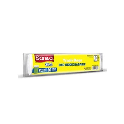 Picture of Napco Santia Club Trash Medium 8 Gallon 30's