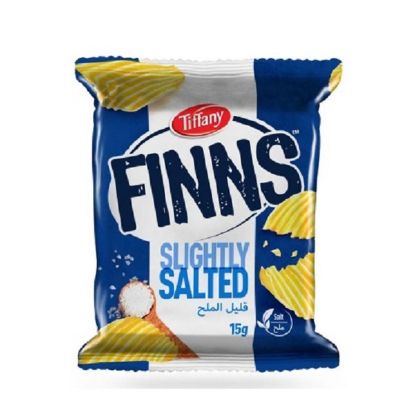 Picture of Tiffany Chips Slightly Salted Finns 15gm