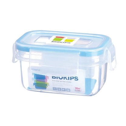 Picture of Biokips Rectangle Food Container 180ml 1pc