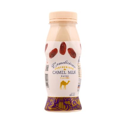 Picture of Camelicious Pasteurized Camel Milk Dates Flavor, 250ml