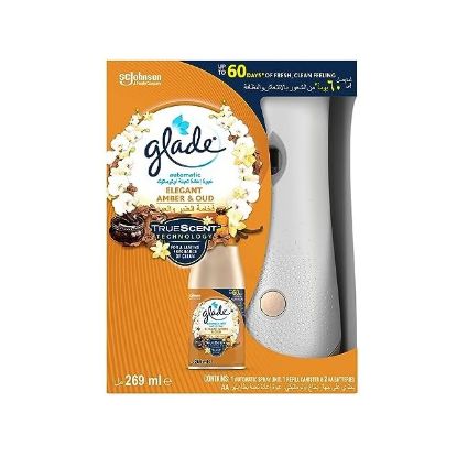 Picture of Glade Auto Holder Amber & Oud (269ml+HOLDER)