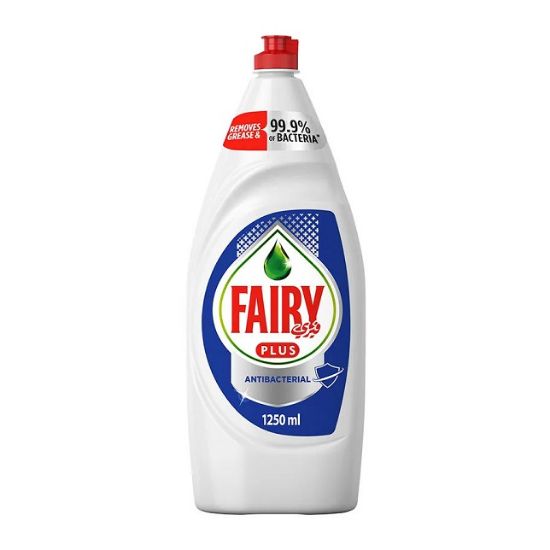Picture of Fairy Dishwasher Liquid Plus Antibacterial 1.25litre