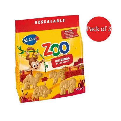 Picture of Bahlsen Lebniz Zoo Original Biscuits (3x100gm)