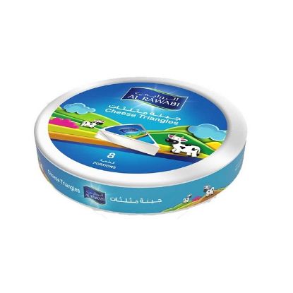 Picture of Al Rawabi Cheese Triangle 8's Portions, 120gm
