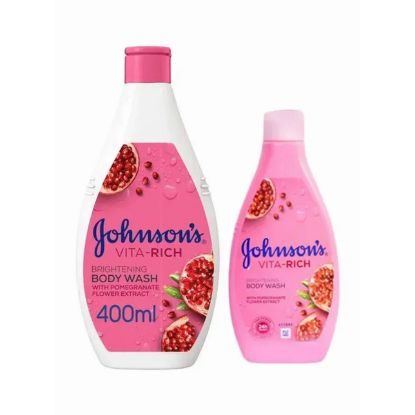 Picture of Johnson Baby Wash Pomegranate Extract (400ml+250ml FREE)