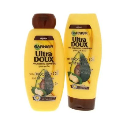 Picture of Garnier Ultra Doux Shampoo Avocado & Shea Butter + Conditioner 2x400ml