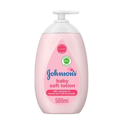 Picture of Johnson's Baby Soft Lotion With Coconut Oil 500ml