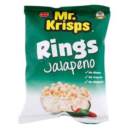Picture of Mr. Krisps Rings Jalapeno 20gm