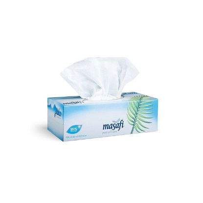 Picture of Masafi Facial Tissue White 150's