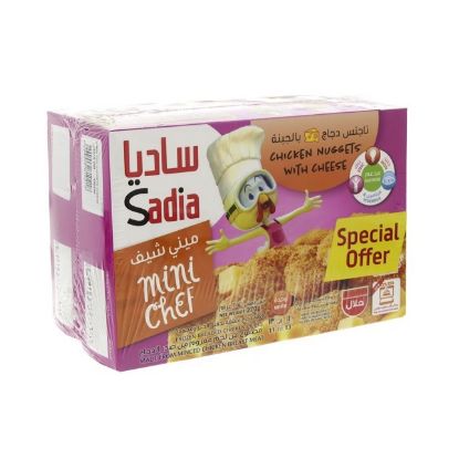 Picture of Sadia Mini Chef Chicken Nugget With Cheese 2X270gm
