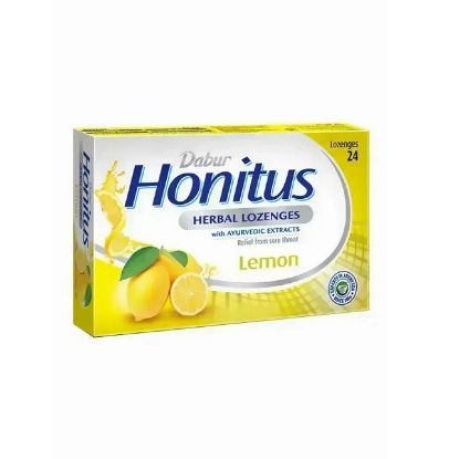 Picture of Dabur Honitus Herbal Lozenges Lemon 24's 1Pack