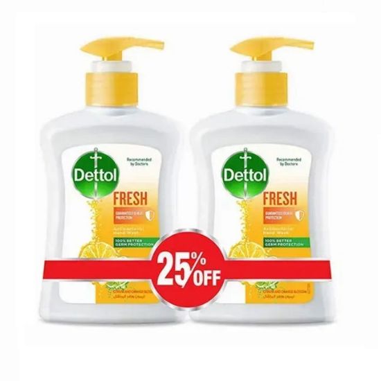 Picture of Dettol Hand Wash Fresh 25% Off 2x200ml