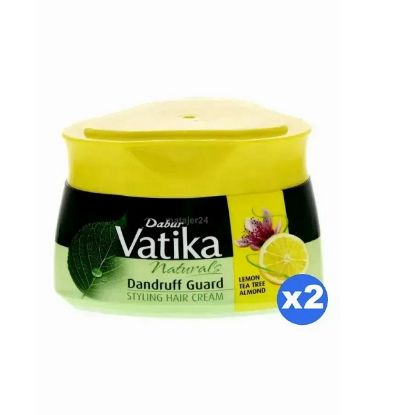 Picture of Dabur Vatika Hair Styling Cream Anti-Dandruff 2x140ml