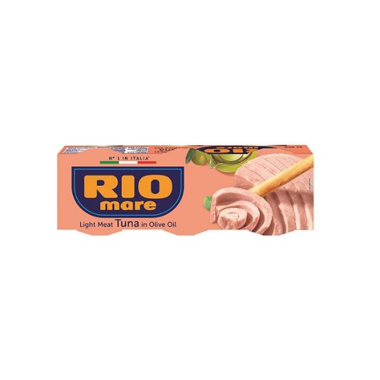 Picture of Rio Mare Light Meat Tuna In Olive Oil 3x80gm
