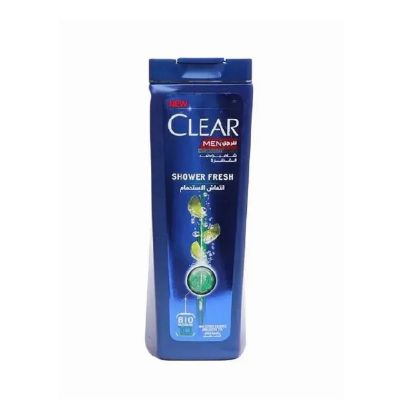 Picture of Clear Men Anti-Dandruff Shampoo Shower Fresh With Green Tea & Citrus Essence 400ml