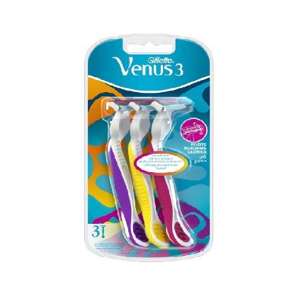 Picture of Gillette Venus 3 Razors 3's