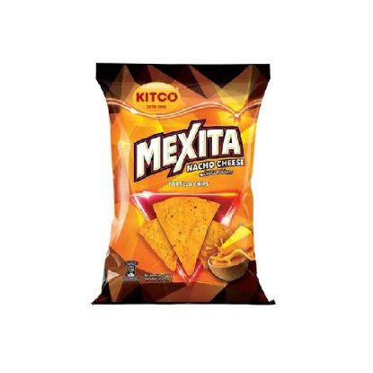 Picture of Kitco Mexita Chips Tortilla Nacho Cheese 180gm